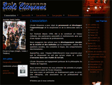 Tablet Screenshot of ecolecitoyenne.fr